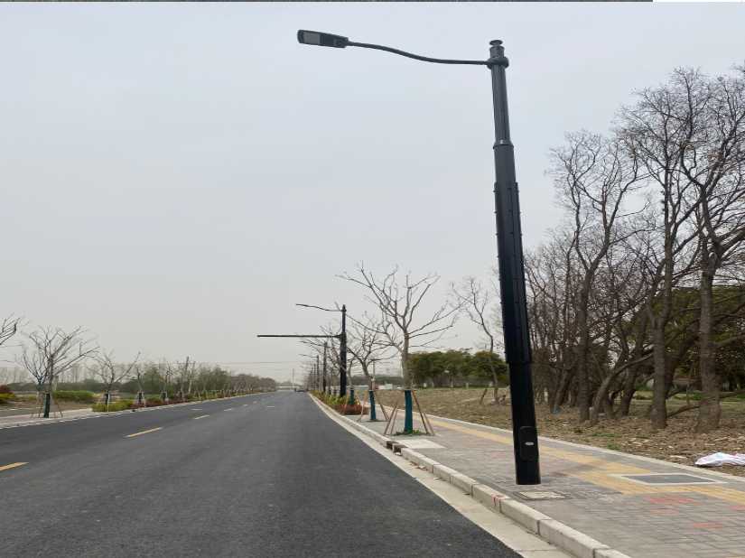化德县上海综合杆 太阳能路灯工程